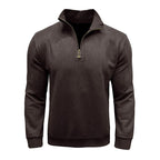 Scott - Men's Long Sleeve Quarter-Zip Sweater 3