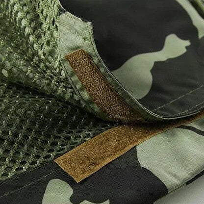 Tobias - Men's Camouflage Utility Vest with Multiple Cargo Pockets