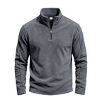 Wayne - Men's Quarter-Zip Fleece Sweatshirt 10