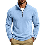 Wayne - Men's Quarter-Zip Fleece Sweatshirt 4