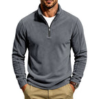 Wayne - Men's Quarter-Zip Fleece Sweatshirt 5