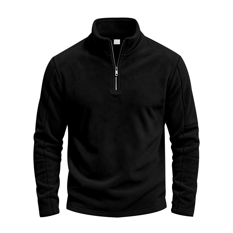 Wayne - Men's Quarter-Zip Fleece Sweatshirt 6
