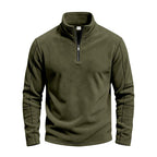 Wayne - Men's Quarter-Zip Fleece Sweatshirt 7
