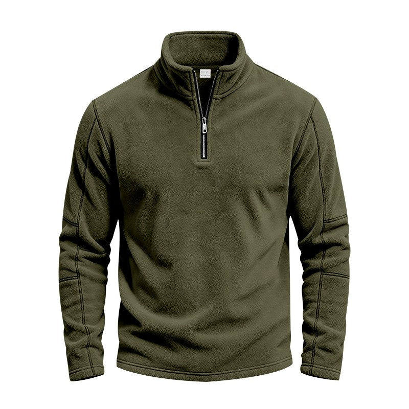 Wayne - Men's Quarter-Zip Fleece Sweatshirt 7