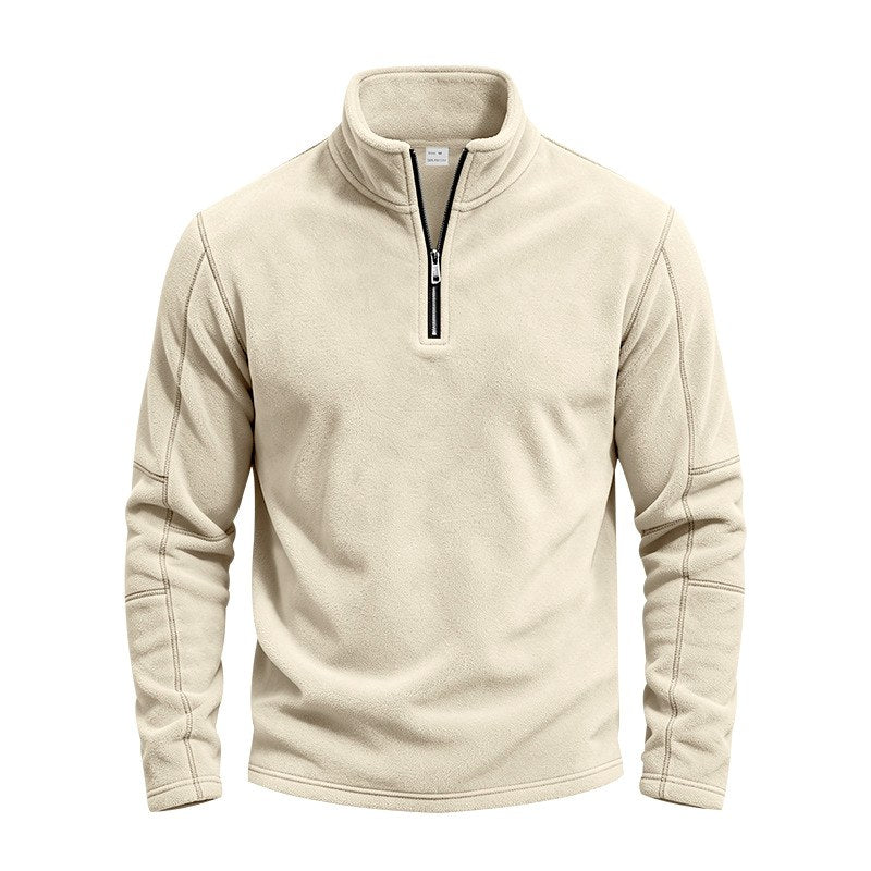 Wayne - Men's Quarter-Zip Fleece Sweatshirt 9