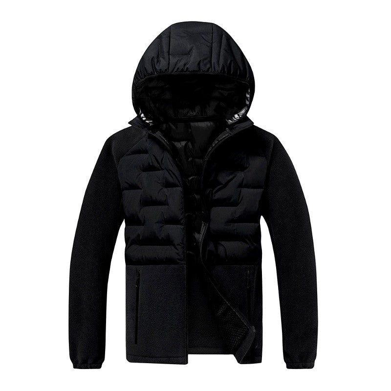 Wesley – Men's Hooded Puffer Fleece Jacket 1