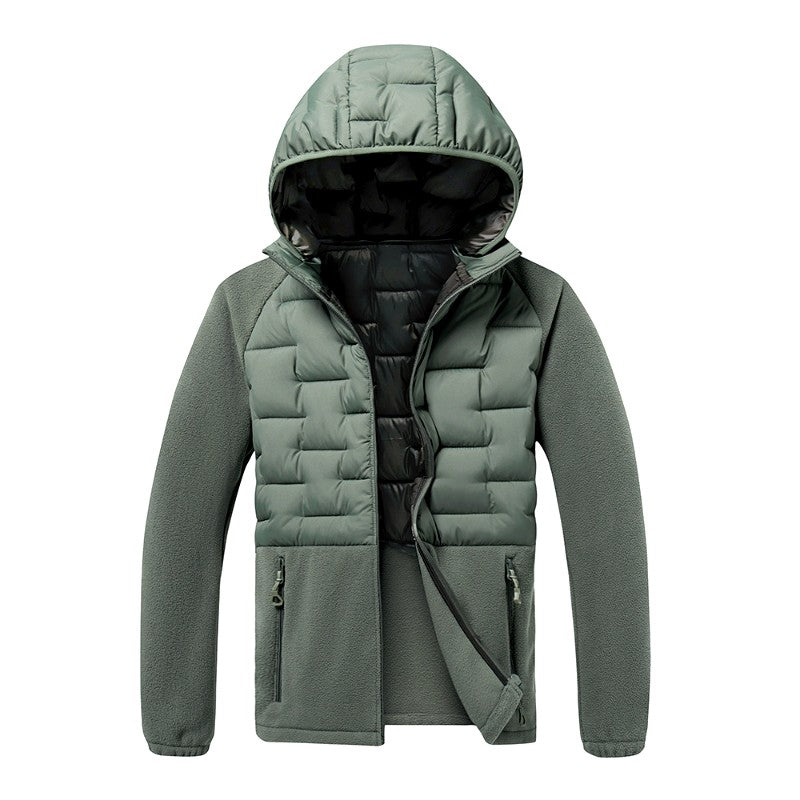 Wesley – Men's Hooded Puffer Fleece Jacket 2