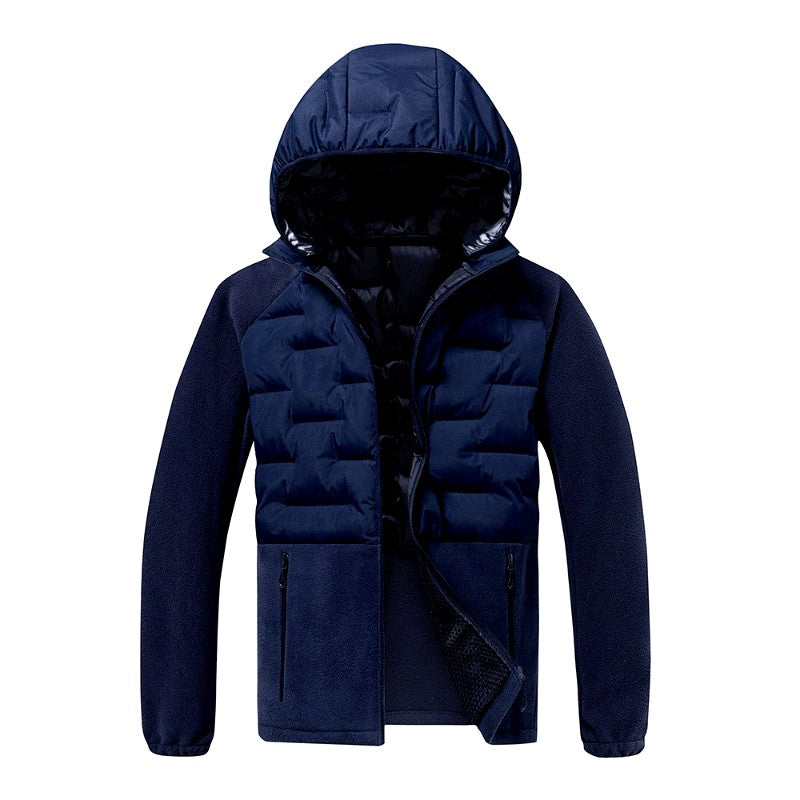 Wesley – Men's Hooded Puffer Fleece Jacket 3