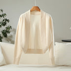 Wilhelmina - Women's Wool Batwing Oversized Cardigan 1